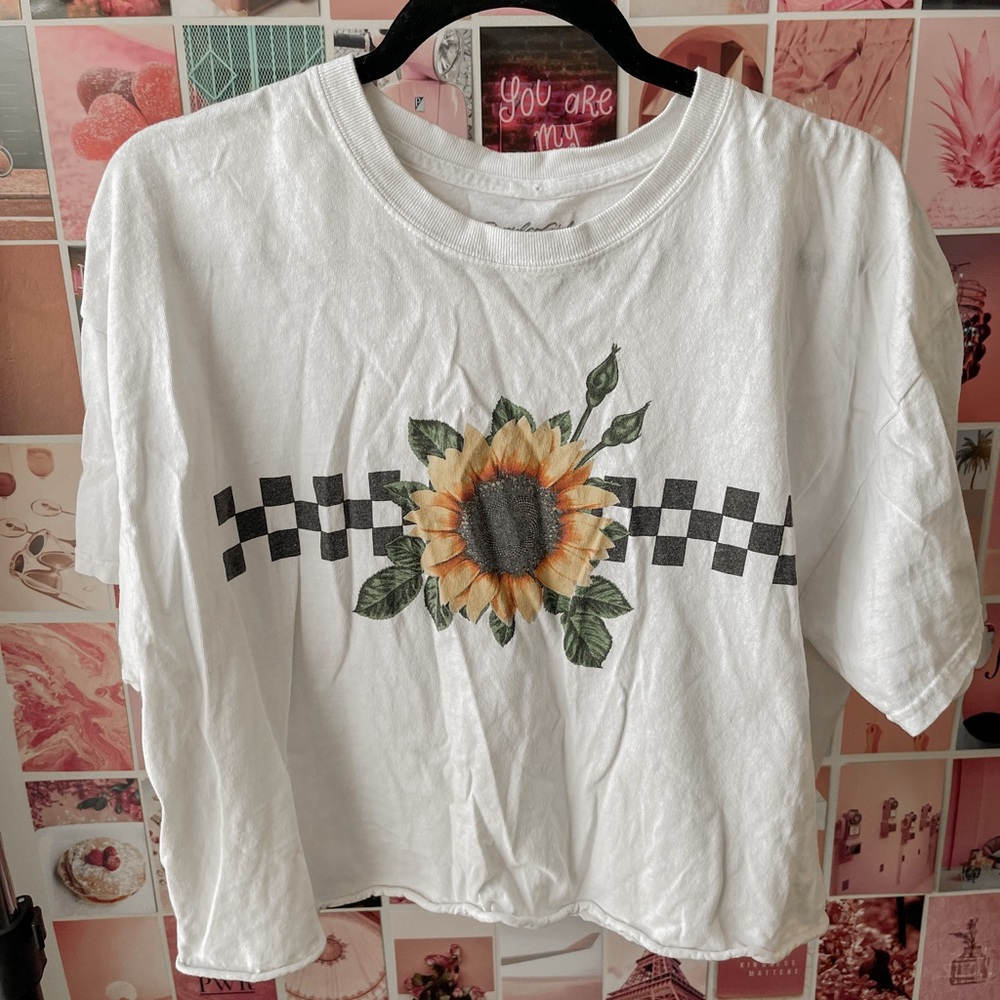 Sunflower Crop Top